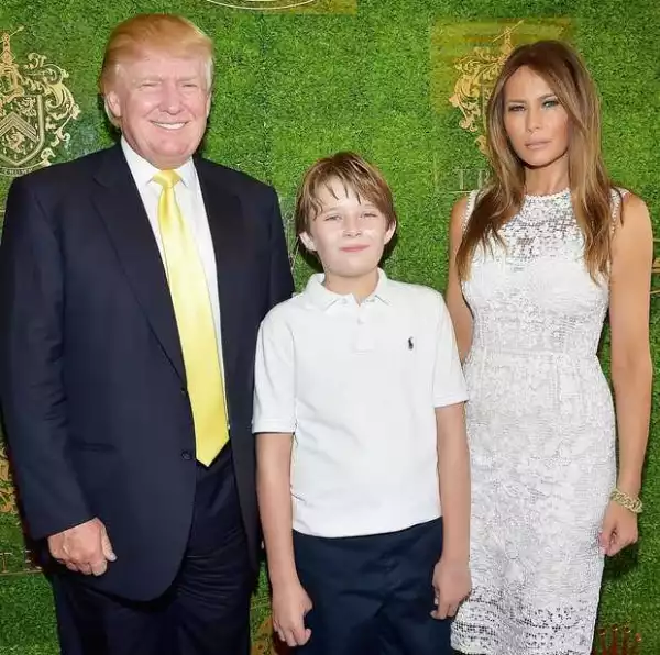 People think Donald & Melania Trump’s son Barron is autistic; the new First Family is pissed!